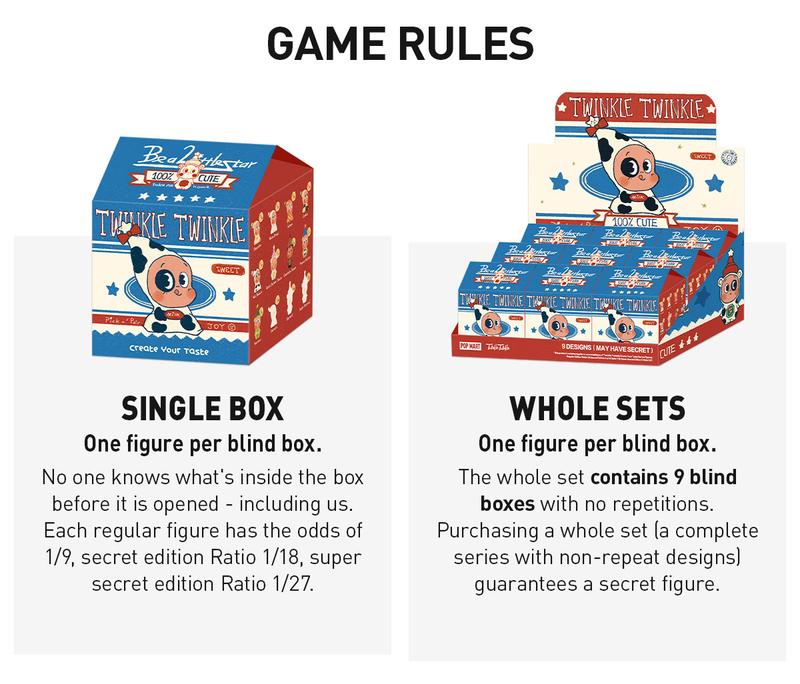 POP MART Twinkle Twinkle Create Your Taste Series Figures-A