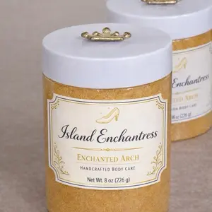 Island Enchantress Sugar Scrub comes with healing stone