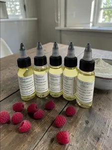 Raspberry Body oil Discovery Set  5 1.4 OZ Body Oils