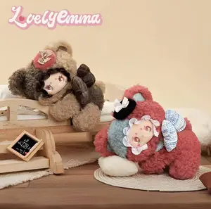 (buy 3 get 1 free)LOVELY EMMA Bear Adoption Guide Series,Plush toys, trendy collectibles, bag charms, and other collectibles.