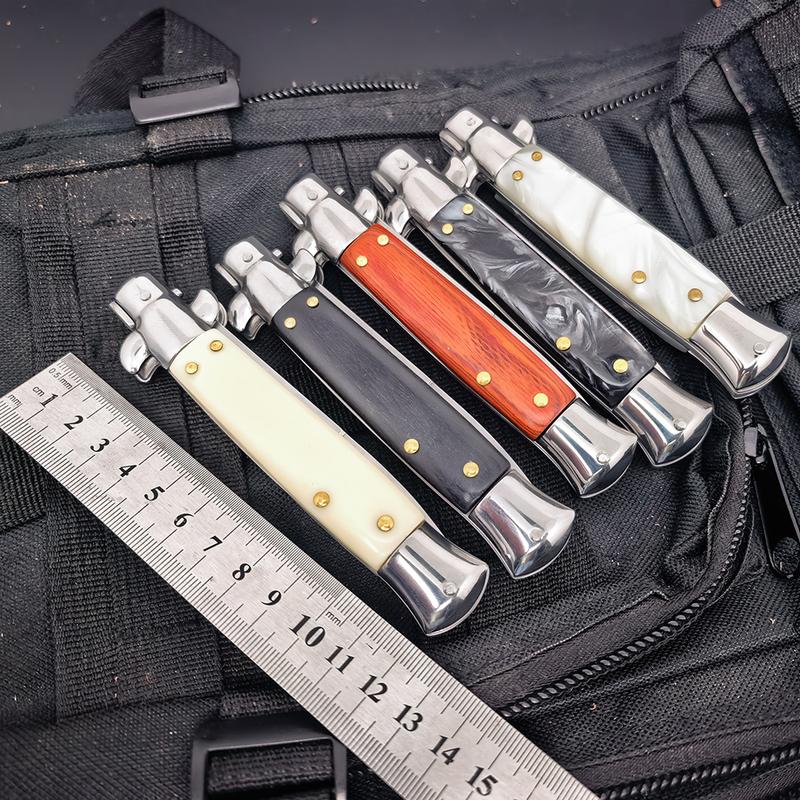 9-inch pocket knife, outdoor EDC folding knife, outdoor survival equipment, sharp blade, non slip handle, suitable for outdoor camping, fishing tools, barbecue and other purposes, holiday gifts for men and women 9-inch pocket knife, outdoor EDC folding knife, outdoor survival equipment, sharp blade, non slip handle, suitable for outdoor camping, fishing tools, barbecue and other purposes, holiday gifts for men and women