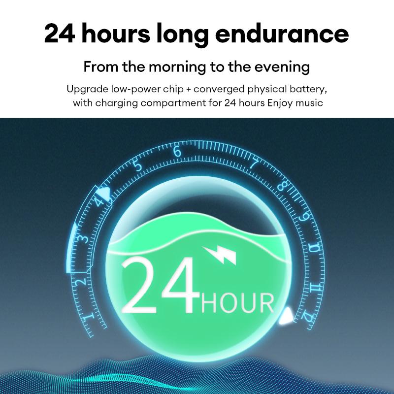 HYUNDAI Earclip C7 Wireless Earphones with Clip-On Design, Upgraded Panoramic Sound, Comfortable Fit, IP45 Waterproof Sports Earbuds, Audio Wireless Headphones for Music, Calls & Workouts