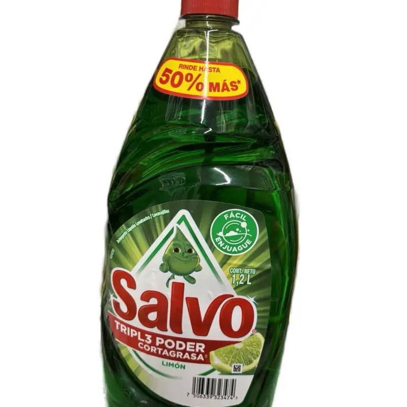 Salvo Triple Power Dish Soap 900 ml. - Effective Cleaning Agent for Versatile Use in Home and Kitchen Applications