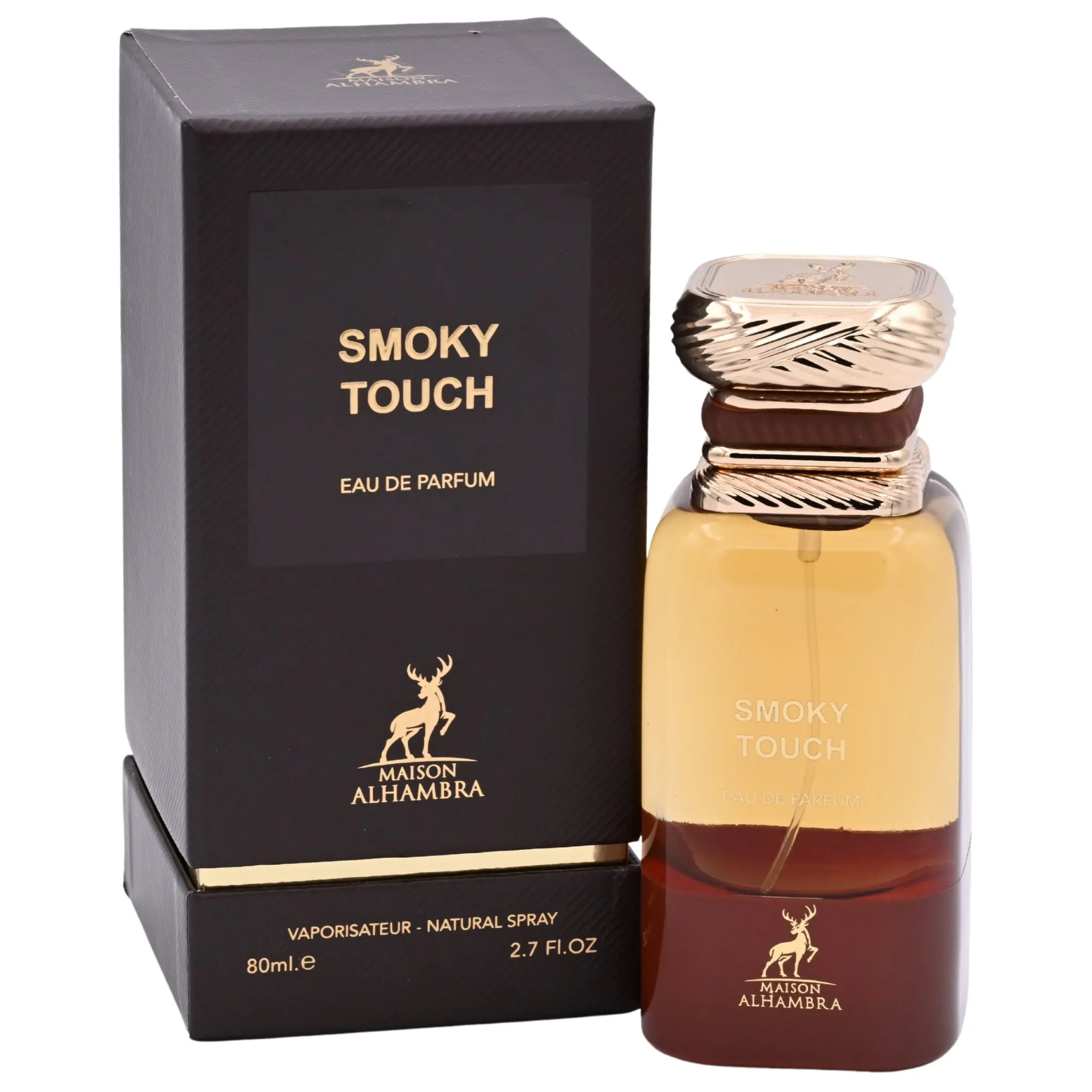 Smoky Touch Bold Sensual Unisex EDP by Maison Alhambra, 2.7 fl oz, New in Box