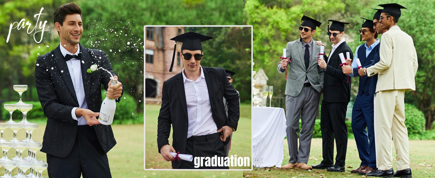 COOFANDY Men's Suit Casual Blazer Slim Fit Suit Jacket Lightweight Knit Sport Coat Two Button Blazer Jacket