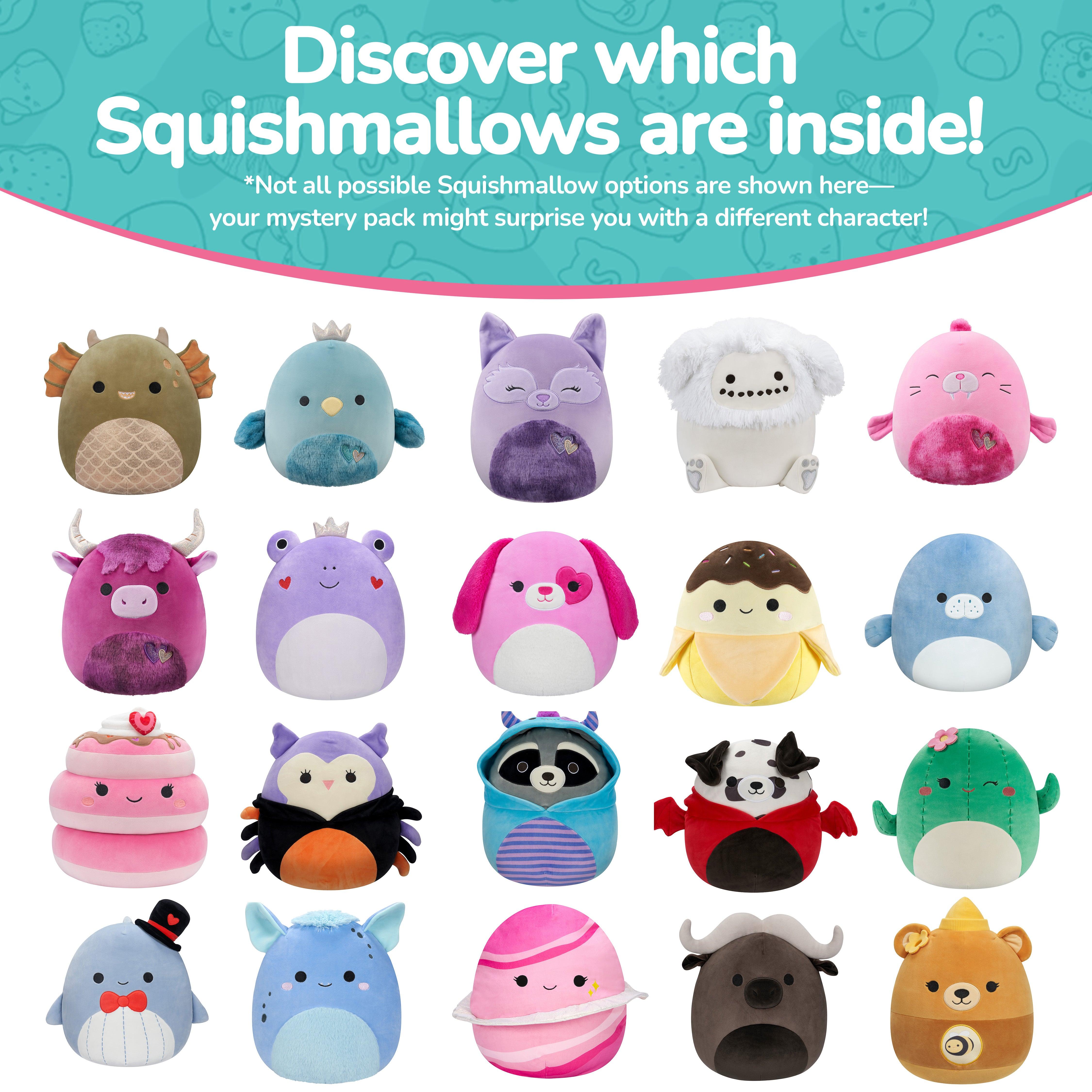 Squishmallows Mystery Box 12 Inch, Pack of 3, Blindbags Surprise Set, Assorted Characters, Perfect Holiday Gift, WoW Star Award