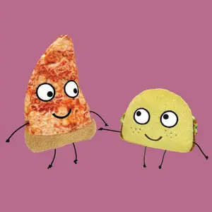 Pizza and Taco Puppet Set