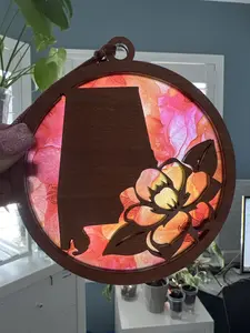 Alabama Suncatcher for Sunny Window