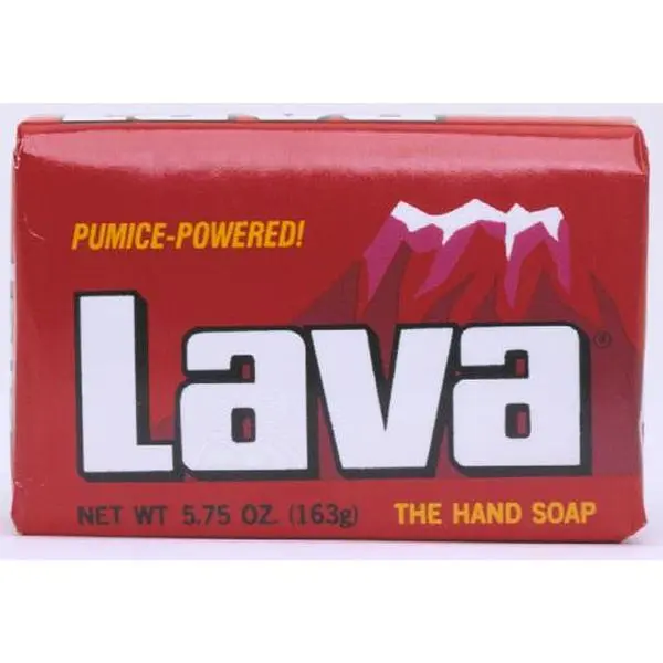 LAVA 212 MAIN 5.75oz Solid Heavy-Duty Pumice Bar Hand Soap with Pumice Cleansing Solution, for Household Appliances, Iron Maintenance, All Seasons Home Care