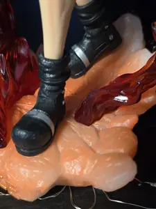 Flame Commander Battle Statue [SL-GL-AC-02] – Pirate King Series –PVC Art Sculptu