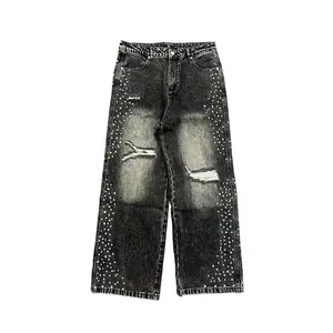 Grey ‘Stone’ Baggy Jeans