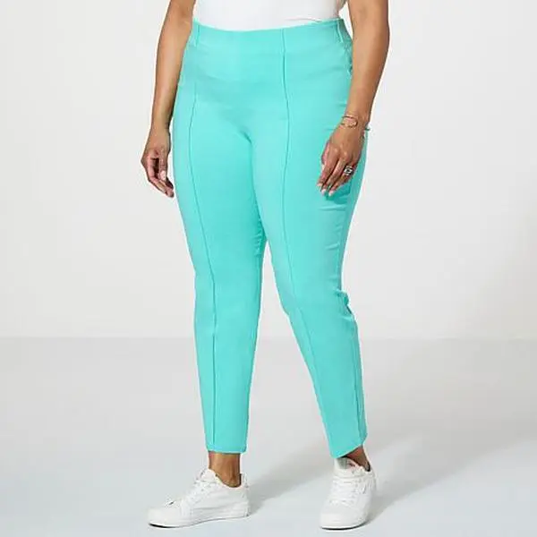 Nina Leonard Millennium Tummy-Smoothing Ankle Pant