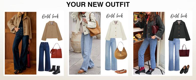 Tankaneo Womens Oversized Cropped Trench Coat Lightweight Single Breasted Barn Jacket Fall Windbreaker Fashion Outerwear with Checkered Lining #workwear #oldmoneyoutsits #tiktokshopholidayhaul #tiktokshopcreatorpicks #tiktokmademebuyit Tankaneo Womens Oversized Cropped Trench Coat Lightweight Single Breasted Barn Jacket Fall Windbreaker Fashion Outerwear with Checkered Lining #workwear #oldmoneyoutsits #tiktokshopholidayhaul #tiktokshopcreatorpicks #tiktokmademebuyit