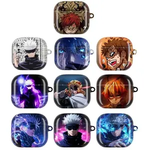 Dark Anime Ninja Aesthetic AirPods Case  Red Power Eyes, Masked Ninja  Black White Red Minimal Manga Style  Cool Edgy Japanese Anime-Inspired Warrior Design  Durable Protective Cover for AirPods 1 2 3 4 & Pro G