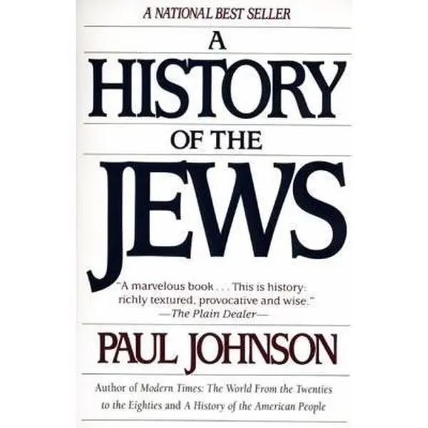 USED Book - A History of the Jews by Johnson, Paul (Paperback) - english
