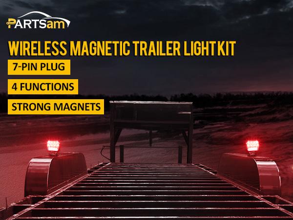 Partsam LED Towing Tail Light Kit for Trucks Trailers