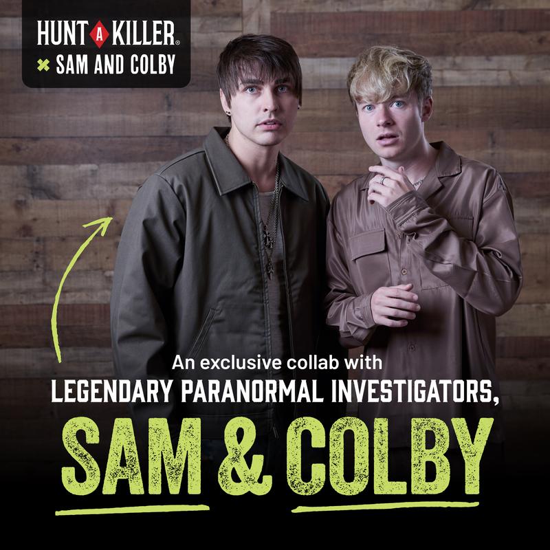 Hunt A Killer x Sam and Colby: The Haunting at Wicker Ridge – Paranormal Mystery Board Game, 90–120 Min Gameplay, Ages 14+