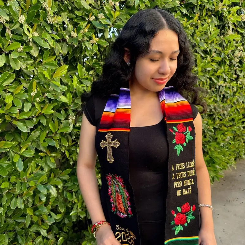 Virgencita Roses Black Sash