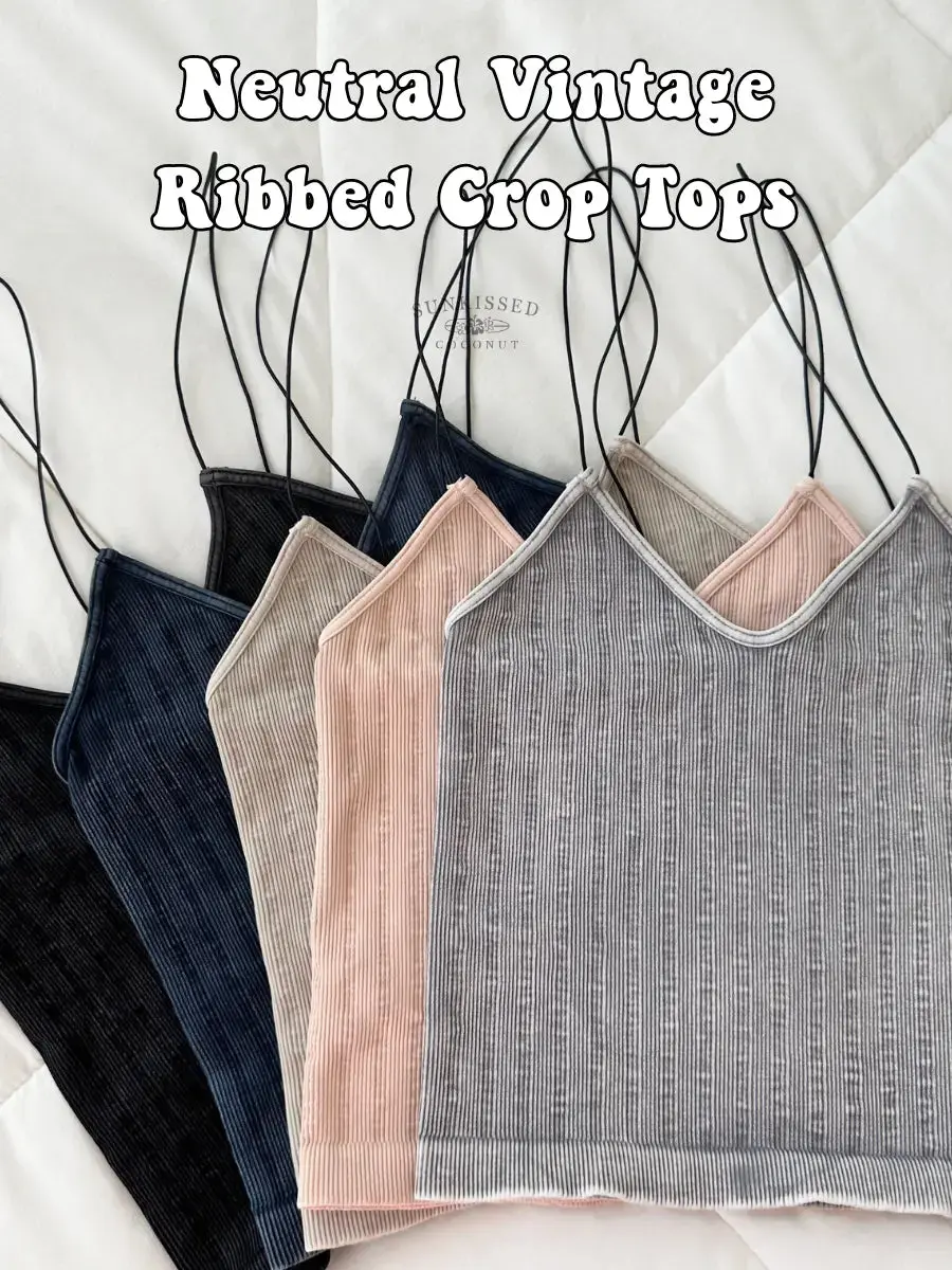 Neutral Seamless Nikibiki Tanktops