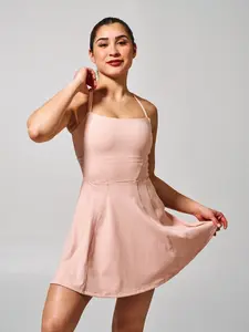 Bend and Snap Dress - Strawberry Milk