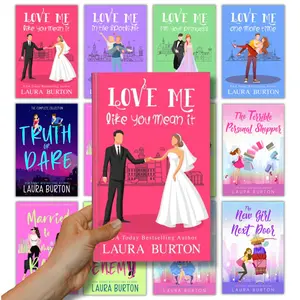 10 Signed Romance Books Every Reader Should Own | Special Edition Love Story Collection by USA TODAY Bestselling Author Laura Burton | Clean & Wholesome Romance with Happy Endings | Easy-Read ADHD & Dyslexia Friendly Novels | Gift for Book Lovers