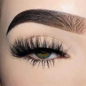 Playgirl 20mm faux mink fluffy false strip eyelashes Makeup