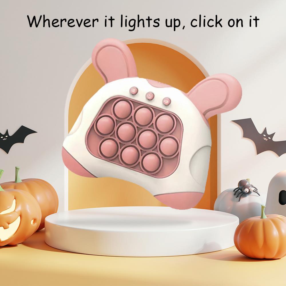 TTZZ Fast Push Game, Quick Push Pop Game, Pop Pro Light Up Fidget Toys,Quick Speed Fast Push Puzzle Game Console Bubble Stress Relief Decompression Toys Handheld Game Toy for Kids 3-12 Years pop it TTZZ Fast Push Game, Quick Push Pop Game, Pop Pro Light Up Fidget Toys,Quick Speed Fast Push Puzzle Game Console Bubble Stress Relief Decompression Toys Handheld Game Toy for Kids 3-12 Years pop it