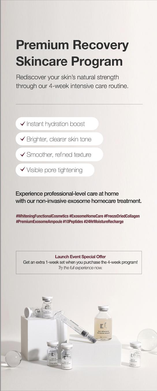 KI Exosome Booster Kit & Akatsuki Soothing Mask - Anti-Aging, Brightening, Hydration Ampoule Set with Niacinamide & Hyaluronic Acid for Smooth Skin Texture