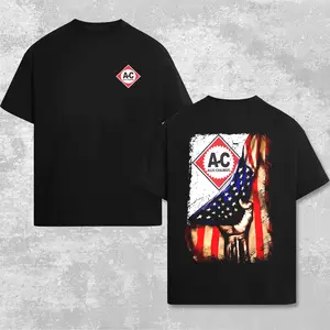 Allis-Chalmers Us Flag Tractor T-Shirt, Farm Equipment Sweatshirt, Retro Farming Tractor T-Shirt, Country Farmer Hoodie, Agriculture Tractor Lover Gift, Rural Farm Life T-Shirt for Men Women
