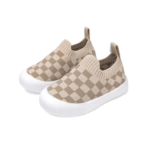 Unisex Baby Boy Prewalker Toddler Slip-On Sock Sneakers - 1 Pair, Non-Skid Memory Foam Sole, Breathable Warm Elastic Fabric, 6-9/12-18 Months Indoor-Outdoor Prewalker Toddler Shoes