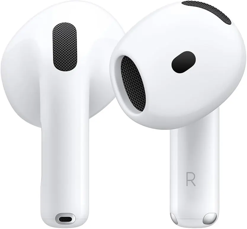 REFURBISHED Apple AirPods 4 Wireless Earbuds with H2 Chip - USB-C Charging Case with Active Noise Cancellation - Excellent