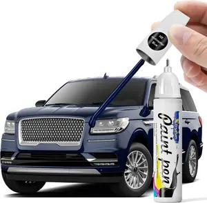 HX Signature Navy Car Touch Up Paint - Compatible with Lincoln Navigator, DIY Car Body Scratch Repair Tool for Lincoln (Artisan Blue/Atlas Blue B3, Asher Gray/Carbonized Gray M7, Black UA)