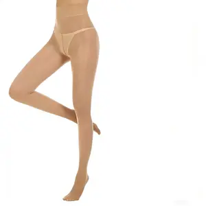 Agerose Women's Shimmering Sheer Tights – High Waist Silky Glossy Pantyhose, High Elasticity Dressy Stockings Nylon Womenswear Compression Smooth