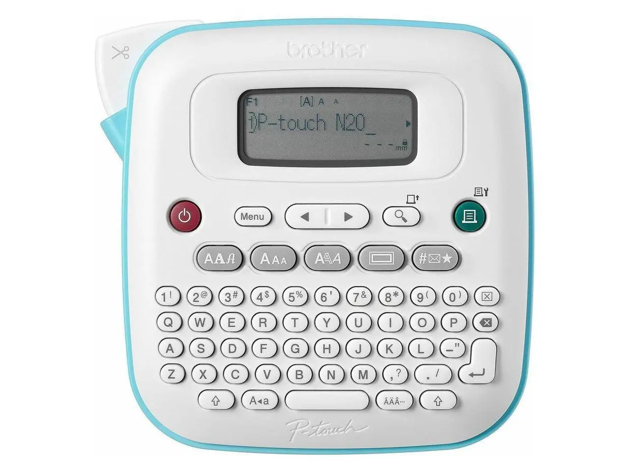 P-Touch PT-N20 Personal Desktop Label Maker 2 Lines 6 x 6 x 2.9 PTN20
