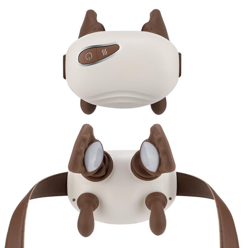 Cordless Neck Massager with Heat, Shiatsu Back and Shoulder Massager, Deep Tissue 4D Kneading Massage Pillow for Neck and Back Pain Relief Electric hand master automatic