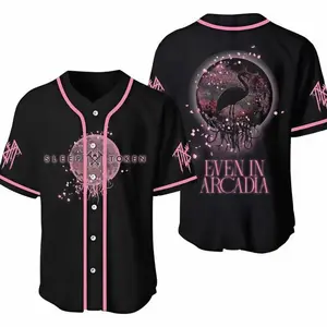 Sleep Token Even In Arcadia Baseball Jersey Sleep Token Tour 2025 Jersey Gift For Fans Men Women Y