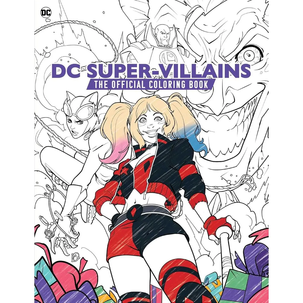 DC Super-Villains: The Official Coloring Book Paperback – Coloring Book, July 11, 2023