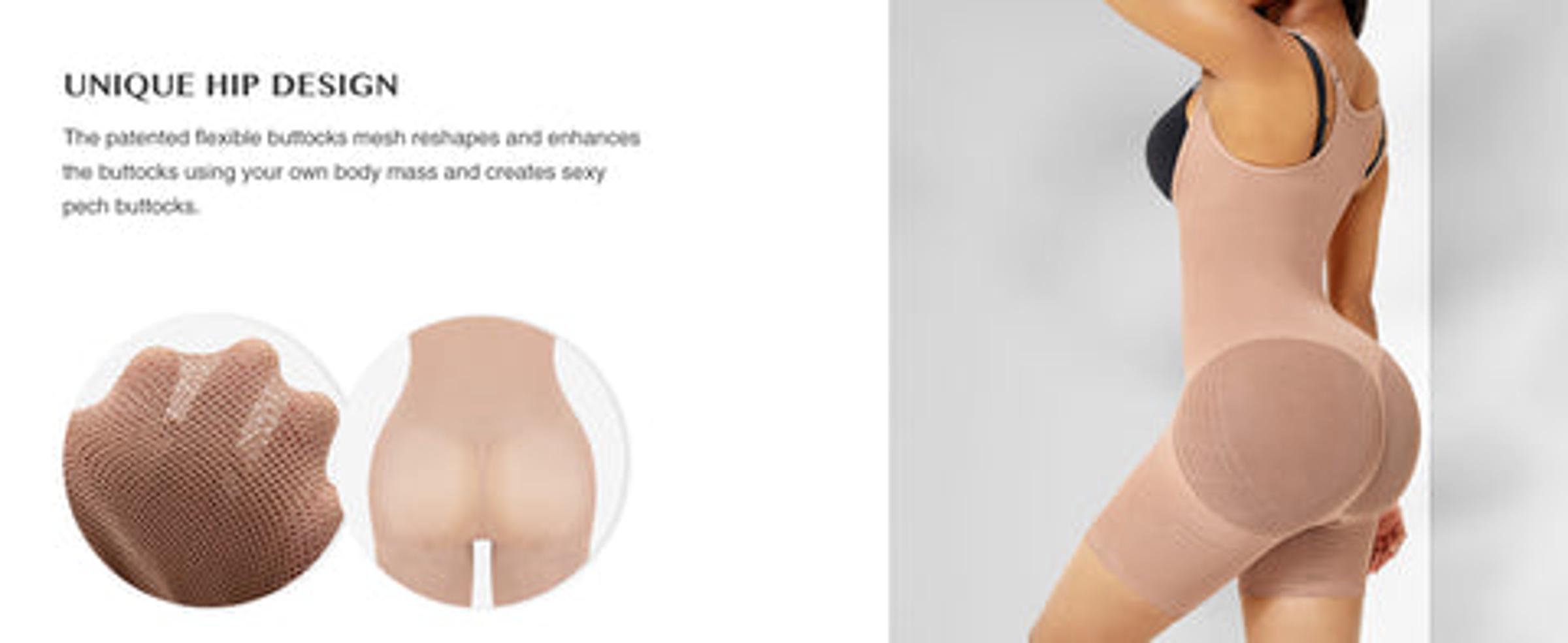 FeelinGirl  Full Body Shapewear for Women Tummy Tuck Butt Lifting  Womenswear Comfortable