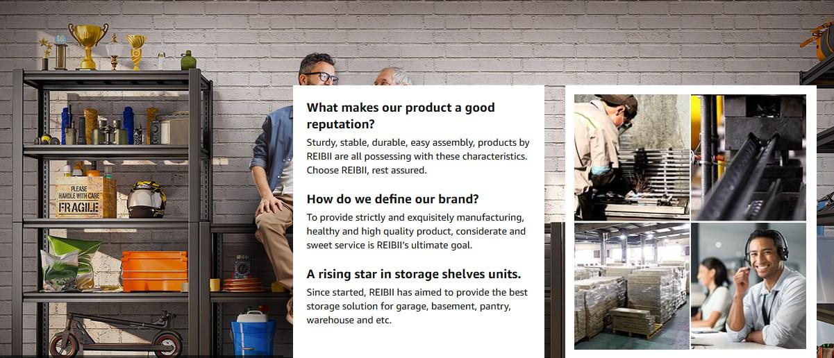 Raybee Shelf Metal Wire Shelving Storage Utility Rack Adjustable Shelves,Standing Shelf Units for Kitchen Pantry Closet Balcony Plant Pot Placement