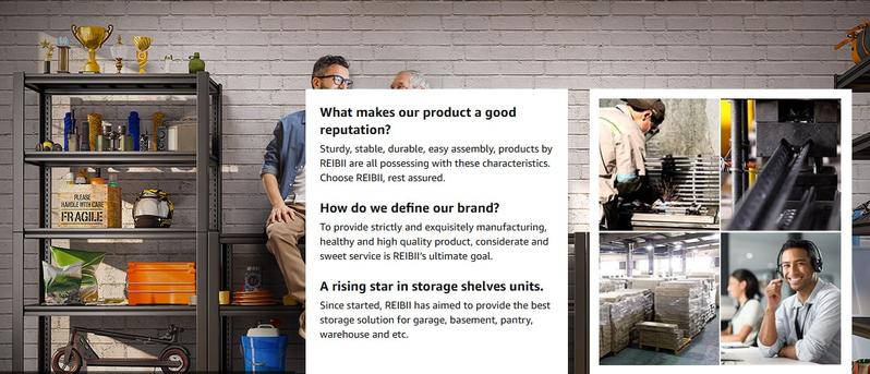 Raybee Shelf Metal Wire Shelving Storage Utility Rack Adjustable Shelves,Standing Shelf Units for Kitchen Pantry Closet Balcony Plant Pot Placement