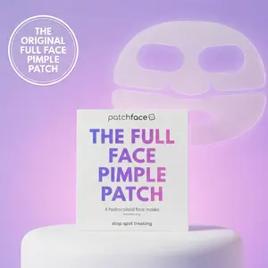 Patchface Full Face Hydrocolloid Pimple Patch Mask Acne Treatment