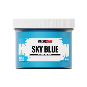 Rapid Cure Sky Blue Screen Printing Plastisol Ink
