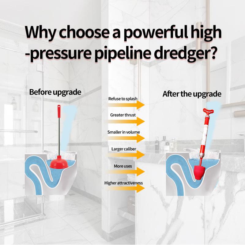 All-Purpose Toilet Unclogging Tool: Nemesis for KitchenSewer and Bathroom Clogs, New High-Power UncloggingGadget