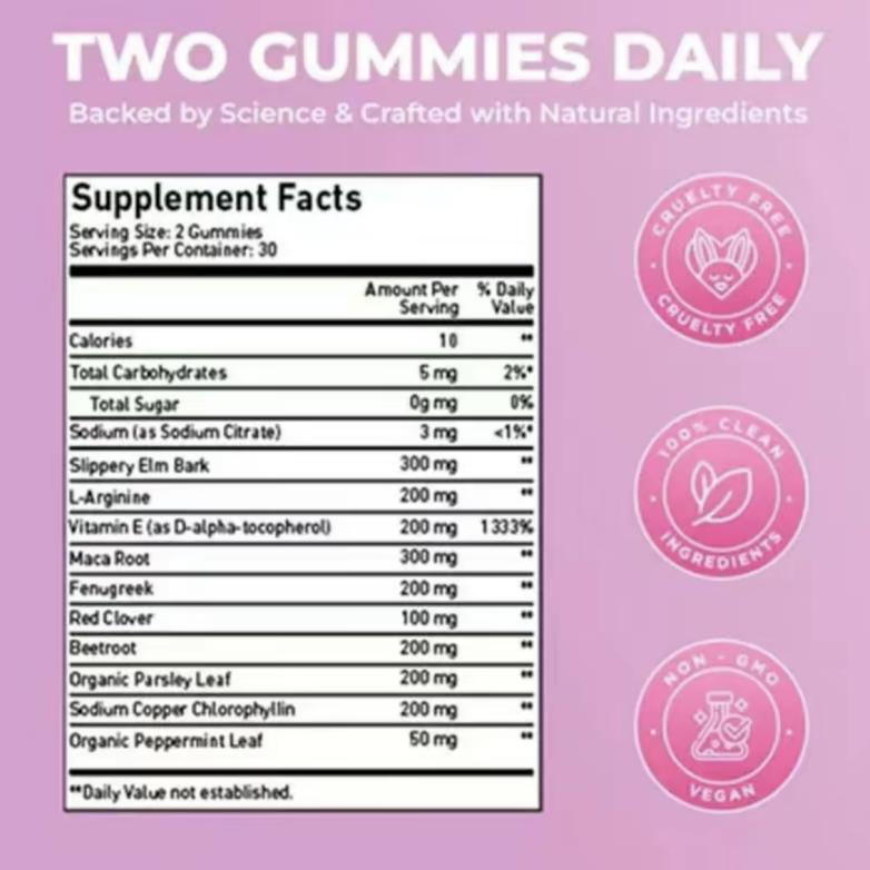 Customer favorite ProYoniPheromone Gummies -Enhances your NaturalPheromones From Within -60 Count Mixed Berry Flavor Healthcare, Dietary, Vitamin, Supplement, Fitness, Edible