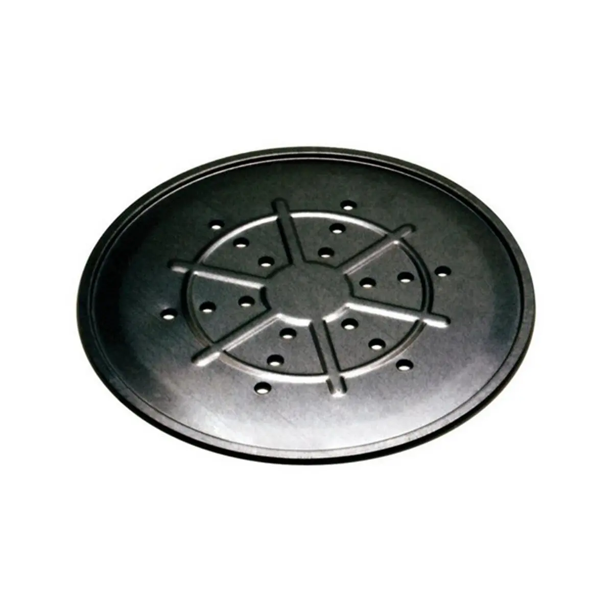 Old Smokey #18 Round Replacement Bottom Grate, 14 in. Actual Diameter, Aluminized Steel for Grilling