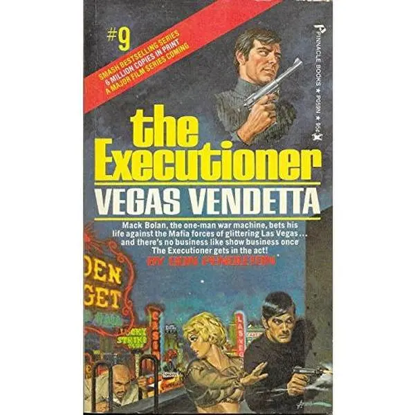 USED Book - The Executioner: Vegas Vendetta by Don Pendleton (Paperback) - english