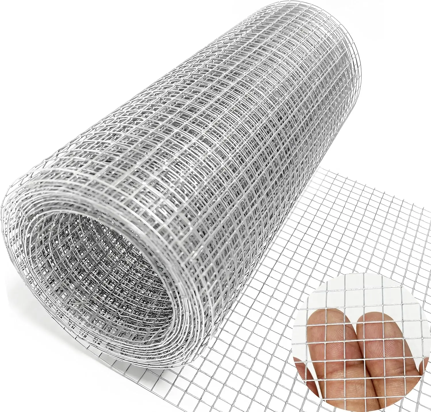 Galvanized Hardware Cloth 1/2 Inch 48 x 100 Ft Metal Mesh Wire Fence Roll Galvanized Hardware Cloth 1/2 Inch 48 x 100 Ft Metal Mesh Wire Fence Roll
