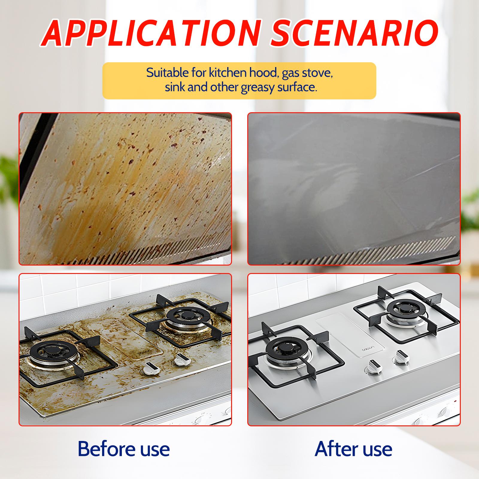 【Liapu】Range hood cleaning to removeheavy oll stains in the kitchen lRemove all stubborn oil stains!