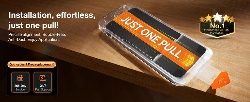 TORRAS Diamond Shield for iPhone 17/16/15 Pro Max Screen Protector [Military-Grade Protection] 9H+ Unbreakable Shatterproof Aerospace Tempered Glass Full Coverage InstaFit Shockproof Cellphone