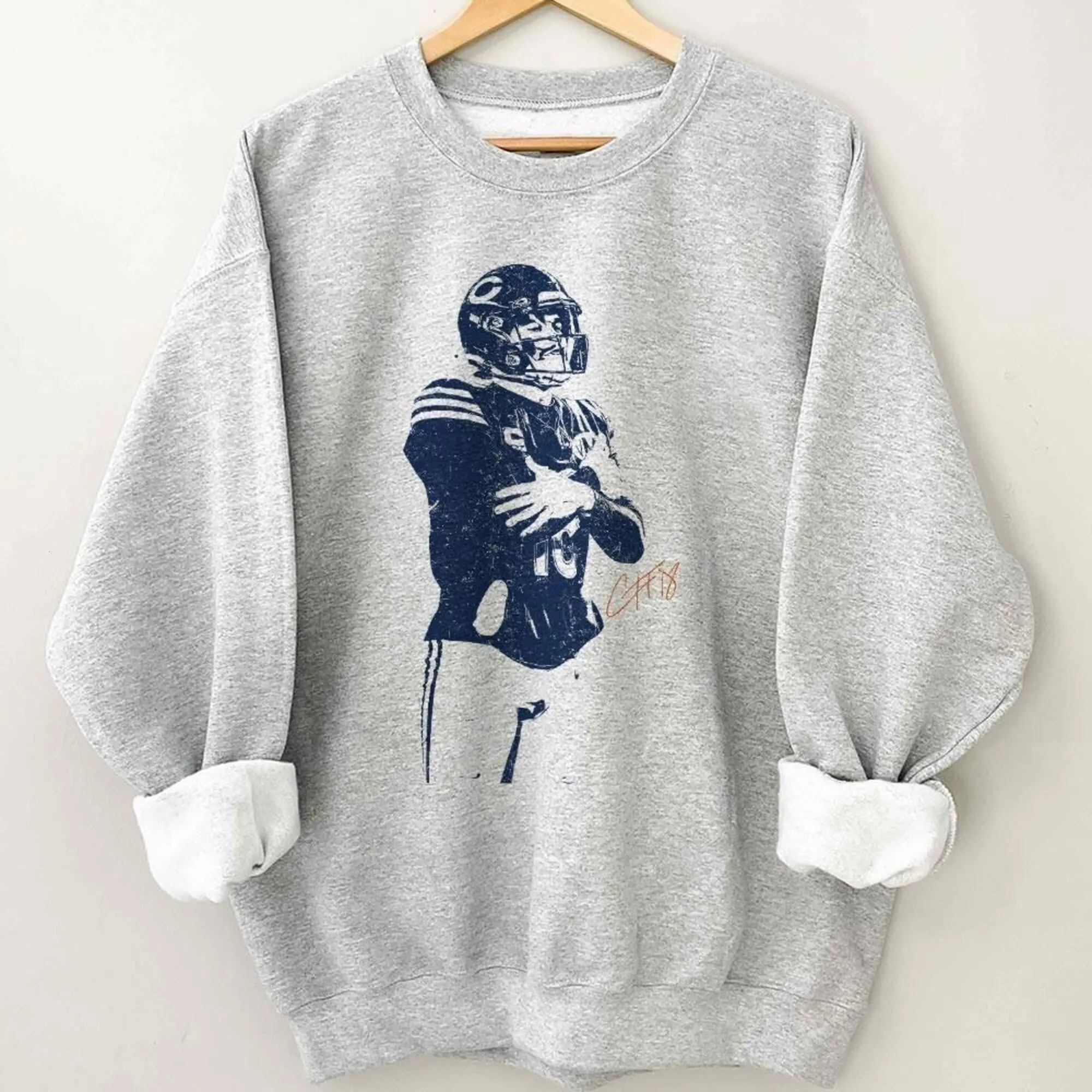 Caleb Chicago Football Vintage Sweatshirt